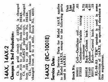 RCA-14AX_14AX2_RC1001E ;Chassis Late Changes-1942.Rider.Radio preview